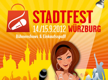Würzburger Stadtfest (Flyer) Würzburger Stadtfest (Flyer)